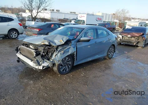 2017 Honda Civic Lx z USA, uszkodzony, nr VIN SHHFK7H26HU406699